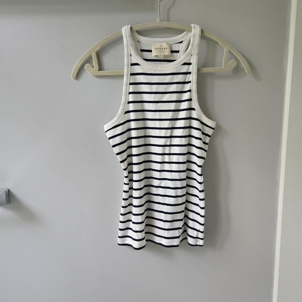 NWOT Sezane Marcelo tank top size S - Picture 4 of 4